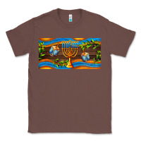 Chestnut hanukkah with candlestick Classic Tee - AdoDesignShop