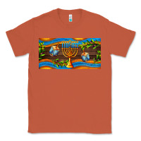 Copper hanukkah with candlestick Classic Tee - AdoDesignShop
