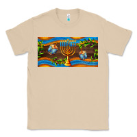 Mushroom hanukkah with candlestick Classic Tee - AdoDesignShop