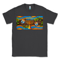 Smoke hanukkah with candlestick Classic Tee - AdoDesignShop