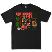 Black lunch lady Premium Tee - AdoDesignShop