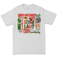 Dove Grey lunch lady Premium Tee - AdoDesignShop