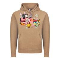 Vintage Coffee easter excavator Vintage Hoodie - AdoDesignShop