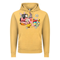 Vintage Mustard easter excavator Vintage Hoodie - AdoDesignShop