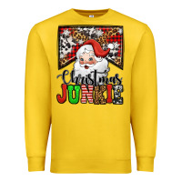 Lemon Christmas junkie Santa Claus Premium Sweatshirt - Jasminsmagicworld