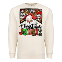 Sandshell Christmas junkie Santa Claus Premium Sweatshirt - Jasminsmagicworld