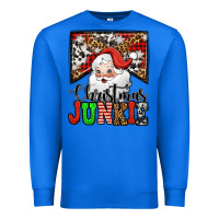 True Royal Christmas junkie Santa Claus Premium Sweatshirt - Jasminsmagicworld