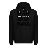 Black TRUCKER Premium Hoodie - Bettercallsaul