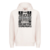 Pale Pink TRUCKER Premium Hoodie - Bettercallsaul
