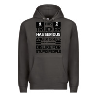 Smoke TRUCKER Premium Hoodie - Bettercallsaul