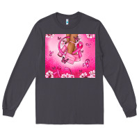 Smoke Breast Cancer diva Long Sleeve Tee - NancyCooperArtShop