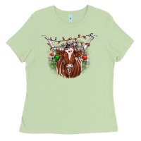 Matcha christmas  texas longhorn Ladies Tee - JahusDesignShop