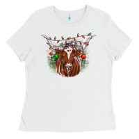 Christmas  Texas Longhorn Ladies Tee | Teevron