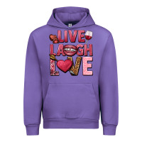 Tulip Live laugh love Valentine's Day Urban Hoodie - HowdyJamesFarm