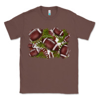 Chestnut football background Classic Tee - BarkalooDesign