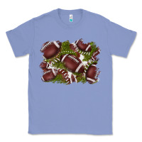 Colony Blue football background Classic Tee - BarkalooDesign