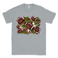 Heather Grey football background Classic Tee - BarkalooDesign