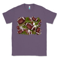Lavender football background Classic Tee - BarkalooDesign