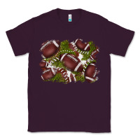 Plum football background Classic Tee - BarkalooDesign
