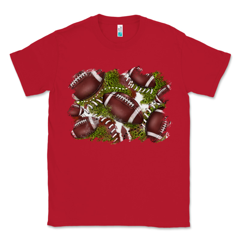 Football Background Classic Tee by BarkalooDesign | Teevron