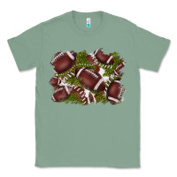 Sage football background Classic Tee - BarkalooDesign