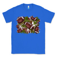 True Royal football background Classic Tee - BarkalooDesign