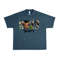 Midnight Navy highland cow 2023 Urban Heavy Tee - JahusDesignShop