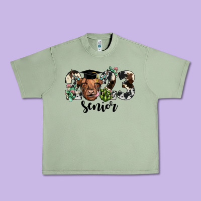 Highland Cow 2023 Urban Heavy Tee Designed By Jahusdesignshop