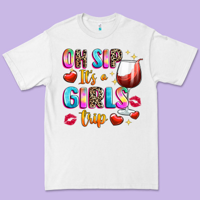 Oh Sip Its A Girls Premium Tee Designed By Texasbilliewilder