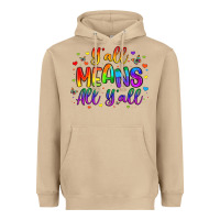Mushroom y all means all y all Heavyweight Hoodie - Artiststas