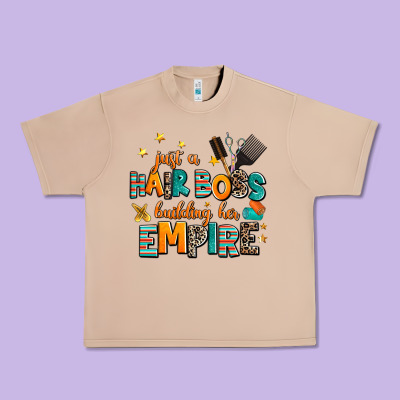 Just A Nail Boss Building Her Empire Urban Heavy Tee Designed By Adodesignshop