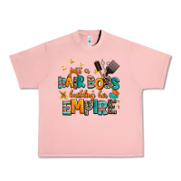Salmon just a nail boss building her empire Urban Heavy Tee - AdoDesignShop