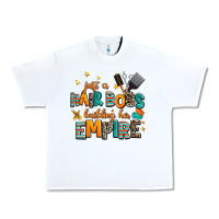 White just a nail boss building her empire Urban Heavy Tee - AdoDesignShop