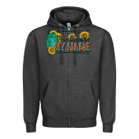 Charcoal Heather he knows my name isaiah 43 1 Zipper Hoodie - NancyCooperArtShop