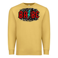 Antique Gold lightning bolt babe Premium Sweatshirt - Jasminsmagicworld
