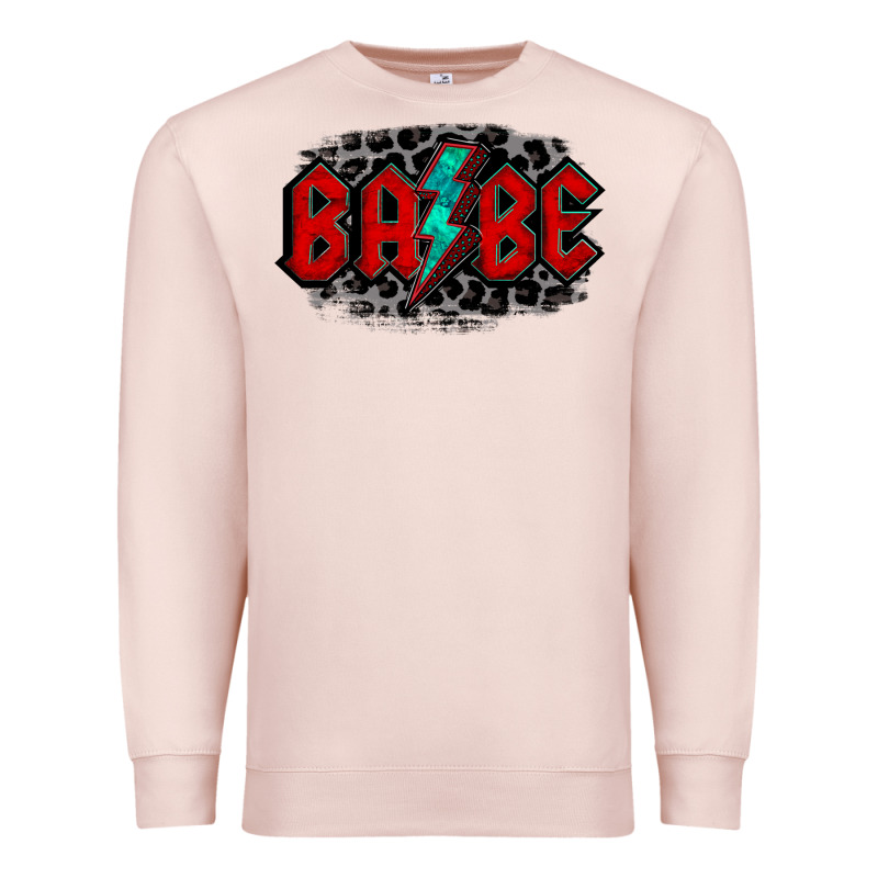 Lightning Bolt Babe Premium Sweatshirt by Jasminsmagicworld | Teevron