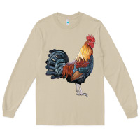 Mushroom New Hampshire Red Rooster Long Sleeve Tee - LillyAllenDesigns