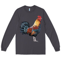 Smoke New Hampshire Red Rooster Long Sleeve Tee - LillyAllenDesigns