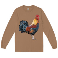 Toasted Coconut New Hampshire Red Rooster Long Sleeve Tee - LillyAllenDesigns