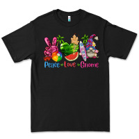 Black peace love gnome summer Premium Tee - texasbilliewilder