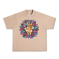 Burro easter leopard bunny sunflower Urban Heavy Tee - Artiststas