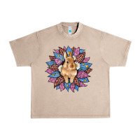 French Oak easter leopard bunny sunflower Urban Heavy Tee - Artiststas