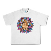 Lunar Rock easter leopard bunny sunflower Urban Heavy Tee - Artiststas