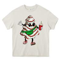 Cream little debbie christmas tree cakes Heavy Core Tee - Zillion Design Studio