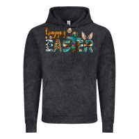 Vintage Black western happy easter Vintage Hoodie - AdoDesignShop