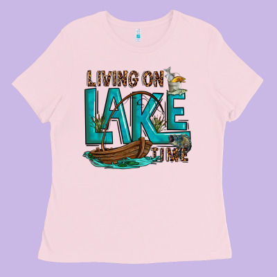 Ladies Tee living on lake time