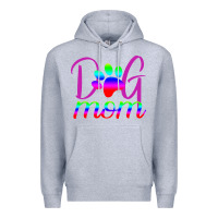 Heather Grey Dog Mom Premium Hoodie - Bettercallsaul