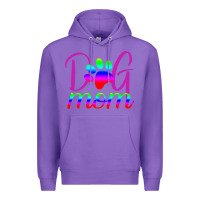 Purple Dog Mom Premium Hoodie - Bettercallsaul