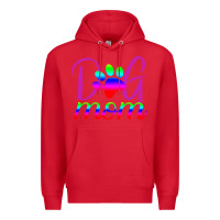 Red Dog Mom Premium Hoodie - Bettercallsaul