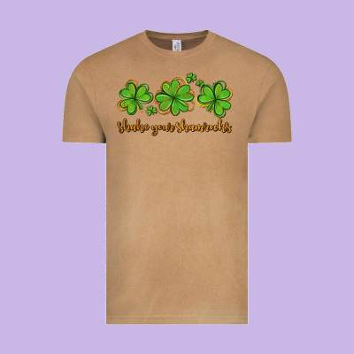 Shake Your Shamrocks Vintage Tee Designed By Adodesignshop